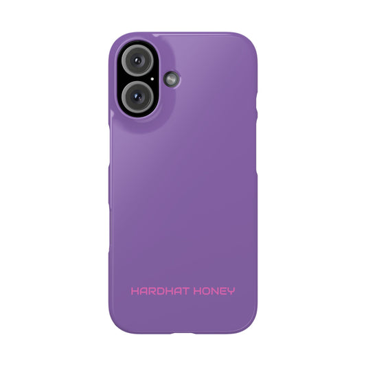 HH Honey Purple Snap Case for iPhone