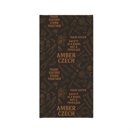 Steel-Toe Sisterhood Amber Tribute Shield